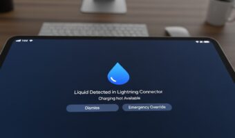 【緊急】iPad「充電できません」水滴マークが出た時の正しい乾かし方とNG行動